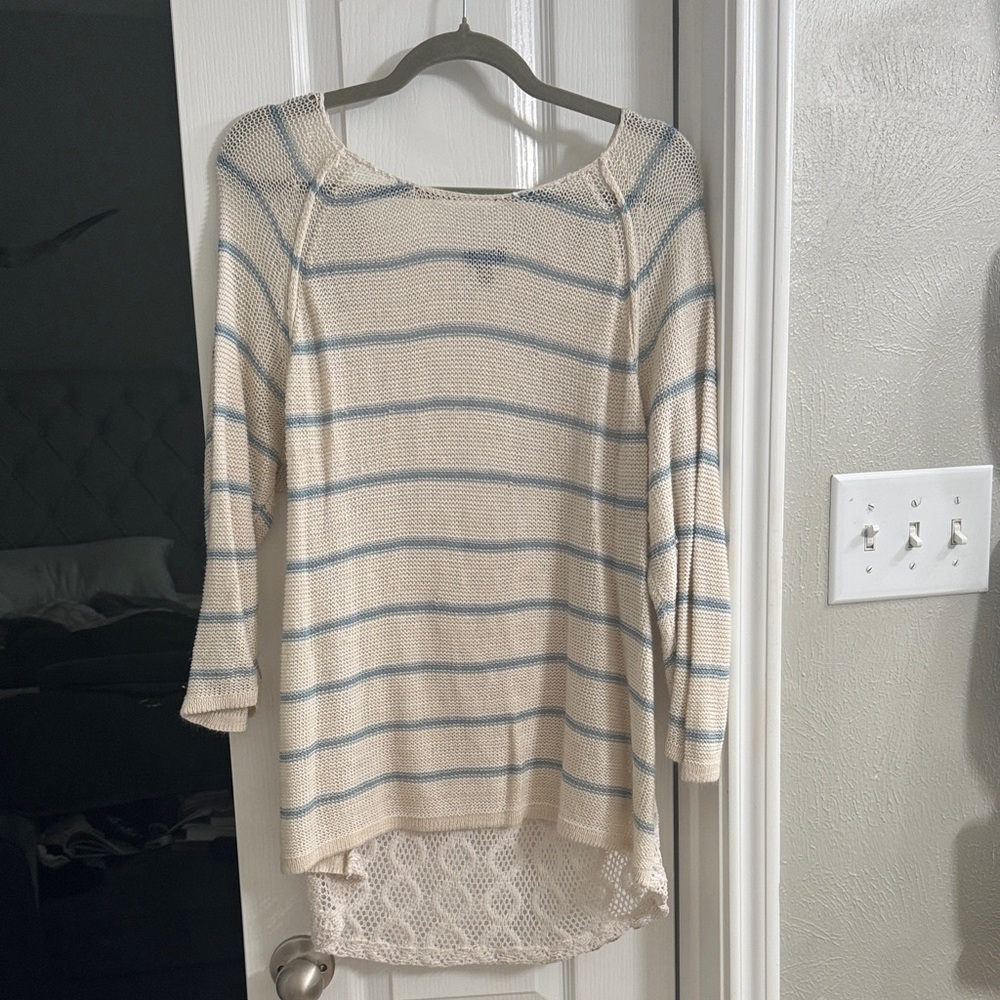 Torrid Cream Knit Sweater